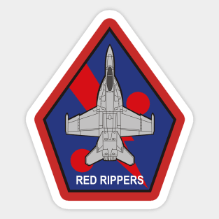 VFA-11 Red Rippers - F/A-18 Sticker